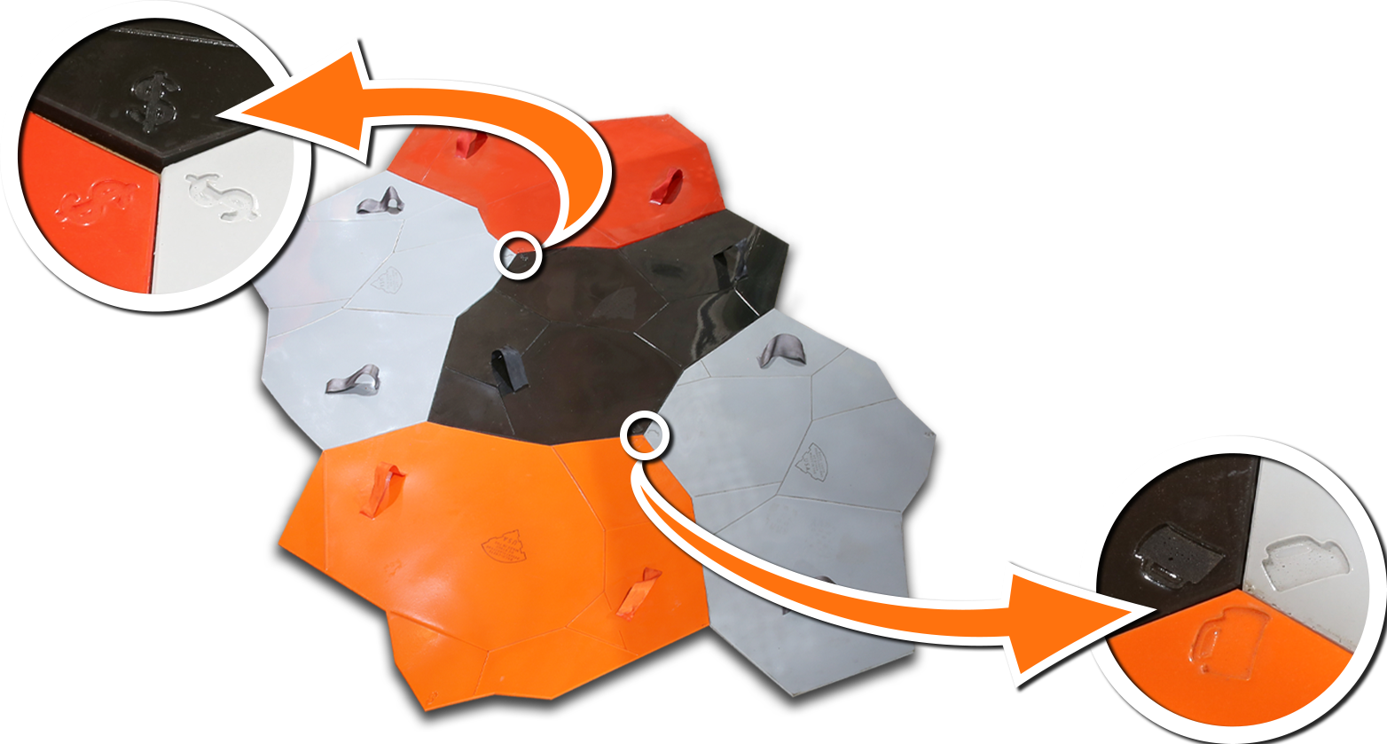 Deco-Crete Desert Flagstone - Alignment Marks